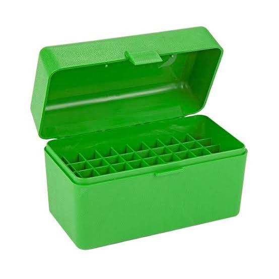 MTM RIFLE AMMO CASE (RL-50-10) FLIP TOP