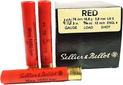S&amp;B 410 RED 16G US5 ENGLISH 4 (25) 