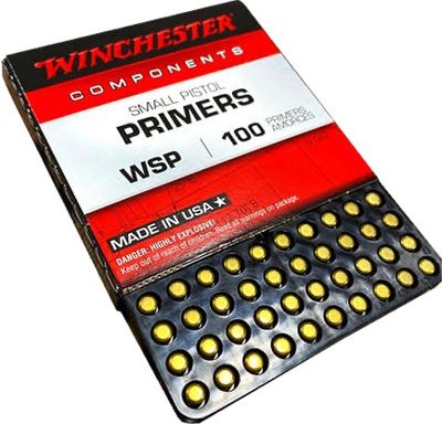 WIN PRIMERS SMALL PISTOL 100