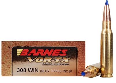 BARNES AMMO 308WIN 168GR TTSX BT