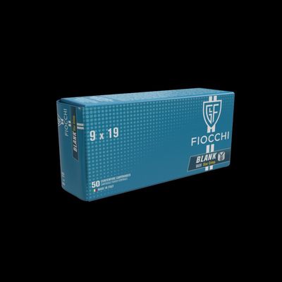 FIOCCHI 9X19 BLANK CARTRIDGE