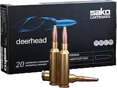 SAKO AMMO .260REM DEERHEAD 156GR BONDED ORYX(20)
