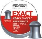 DIABOLO JSB EXACT HAEVY 4.52MM/.17710.34GR(500)