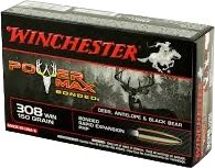 WINCHESTER AMMO 308WIN 150GR POWER MAX BOND(20)