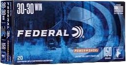 FEDERAL 30-30 WIN 150 POWER SHOK