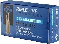 PPU 243 WIN SP 100GR AMMO