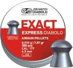 JSB PELLET EXACT EXPRESS 4.52MM .177 7.87GR(50)
