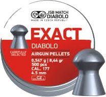 DIABOLO JSB EXACT 4.5 .177 8.44GR(500)