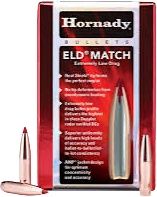 HORNADY BULLETS 308 178GR ELD-M BT(100)
