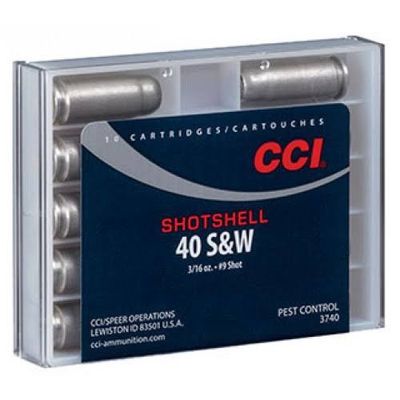 AMMO CCI .40 S&amp;W SNAKESHOT/10