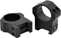 WARNE RINGS 25MM MEDIUM HORIZONTAL