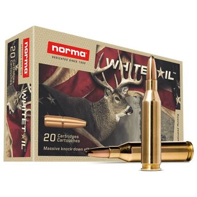 NORMA AMMO .243 WIN 100GR WHITETAIL (20)