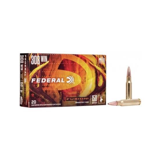 FEDERAL 308WIN 150GR FUSION(20) AMMO