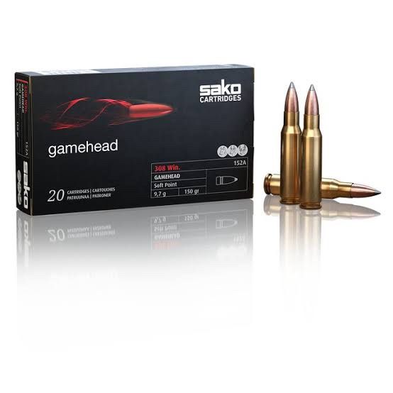 SAKO CART .308 WIN GAMEHEAD 150 TSP (20)