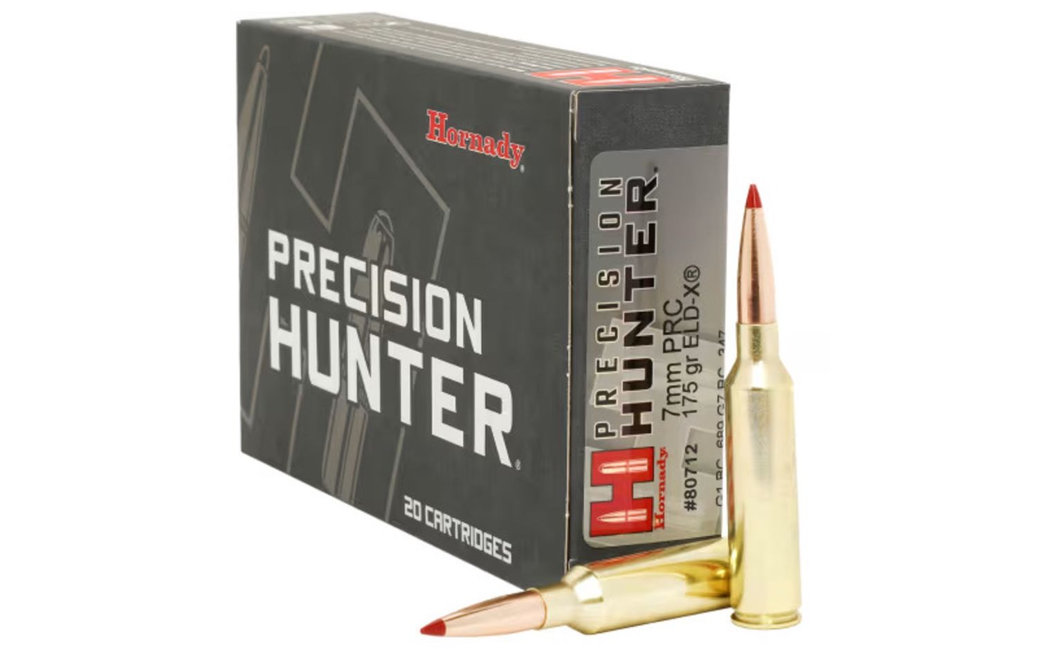 HORNADY AMMO 7MM PRC 175GR ELD-X (20)