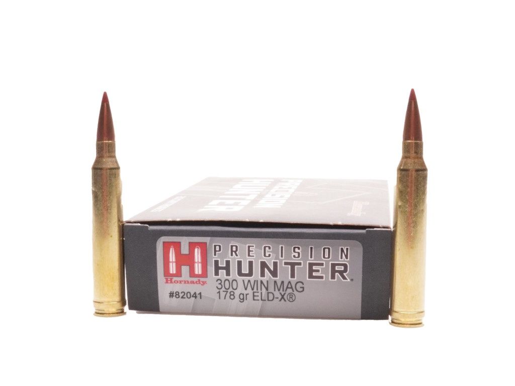 HORNADY AMMO 300 WIN MAG 178GR HORNADY ELD-X PRECISION HUNTER (20)