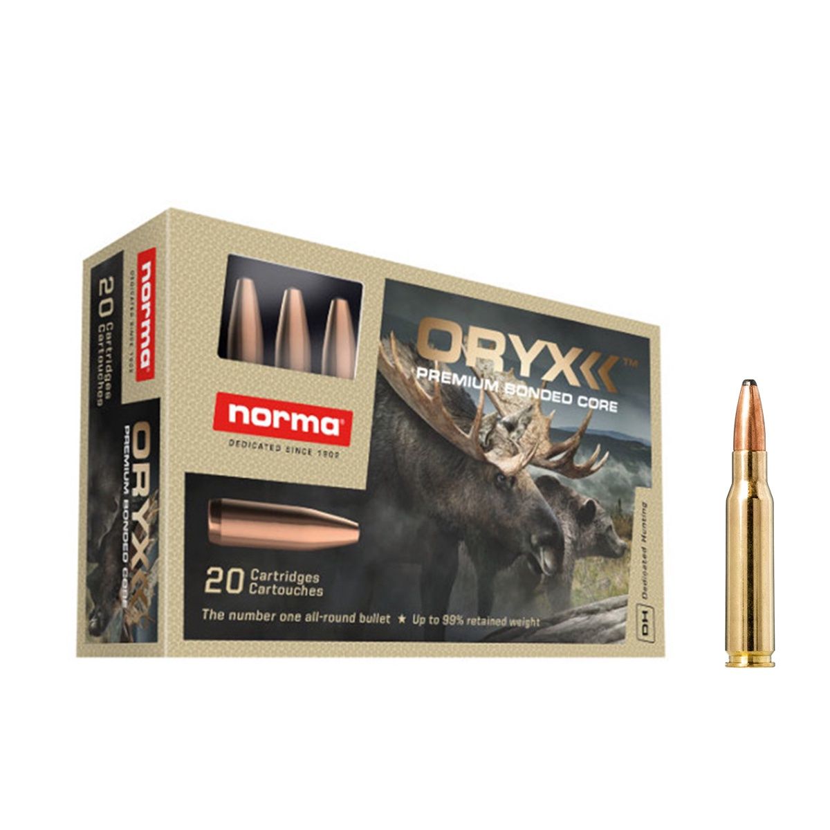 NORMA AMMO .270 WSM 150GR ORYX (20)