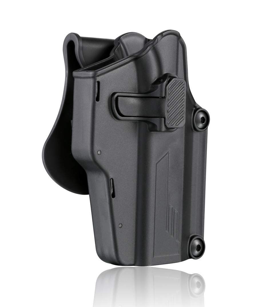 ROMANTAC UNIVERSAL HOLSTER WITH PADDLE BLACK