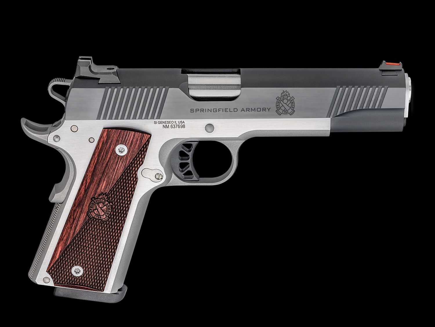 SPRINGFIELD 1911 RONIN BLUE/ STAINLESS 45 ACP