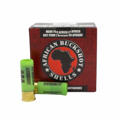 AFRICAN BUCKSHOT 12GA AAA(32) per 25