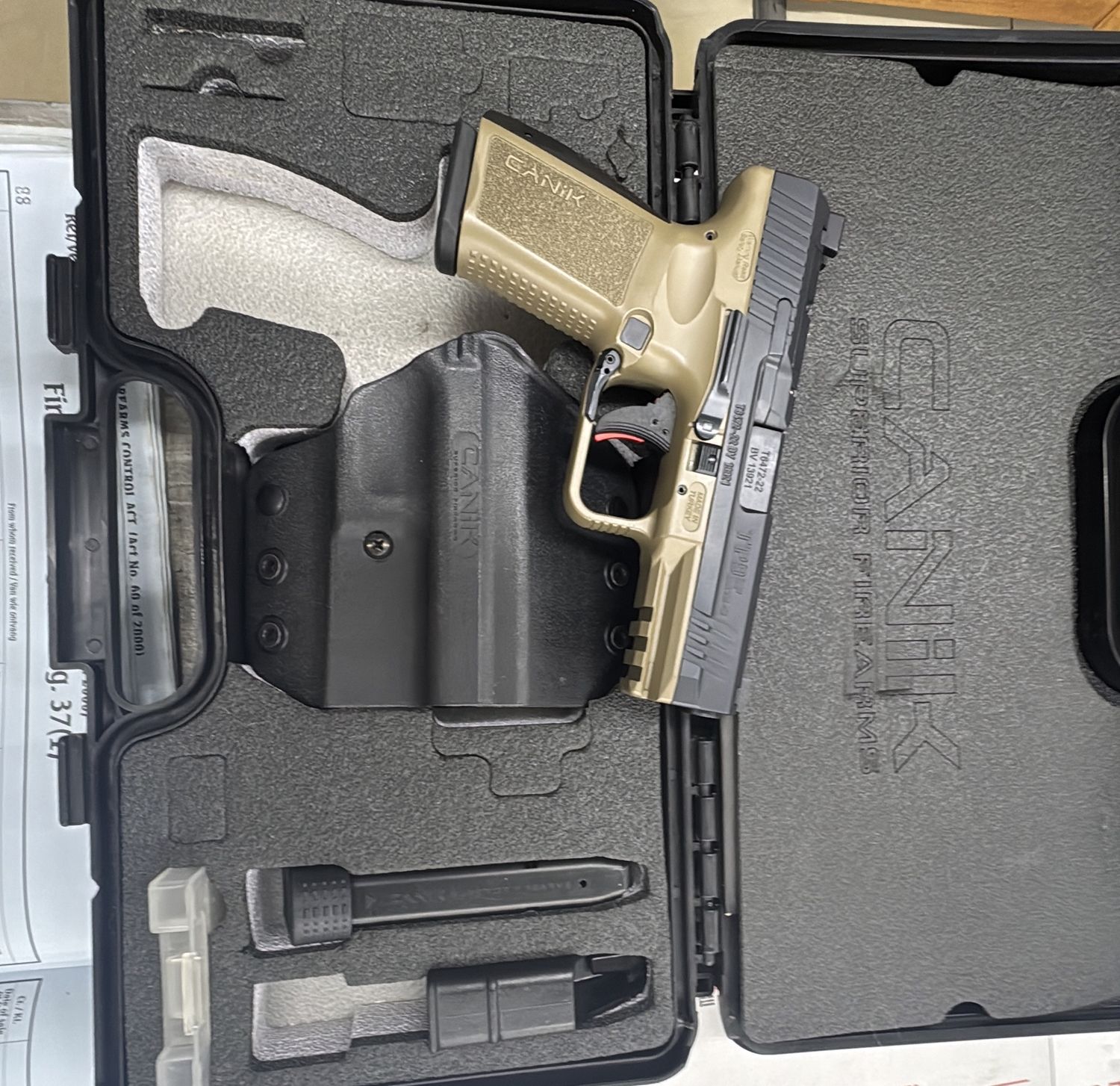 769/25 2ND HAND CANIK TP9 SF METE-S SERIAL : T6472/22BV13921