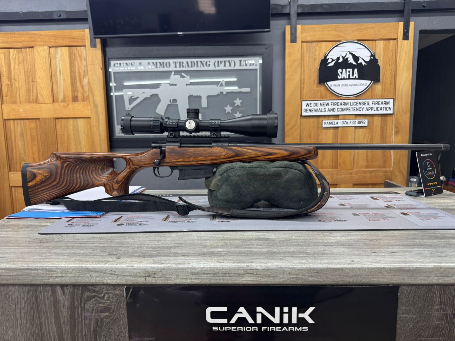 2ND HAND HOWA 6.5X55 WITH EKSTRAS 884/25