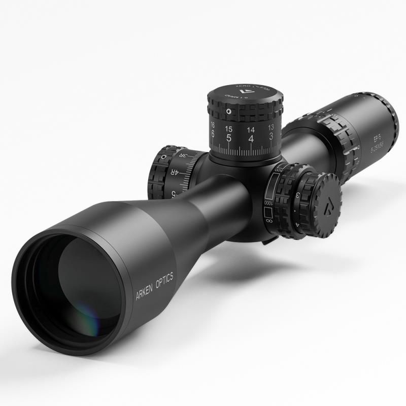 ARKEN EP5 5-25X56 FFP MIL VPR RETICLE WITH ZERO STOP 34MM TUBE