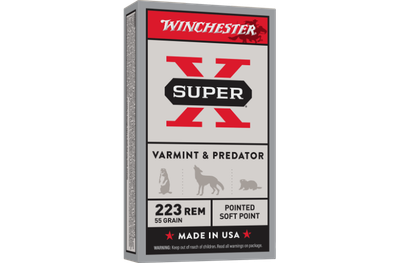 WIN AMMO 223REM 55GR PSP SX(20)