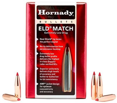 HORNADY 6.5MM 130GR ELD-MATCH (100)