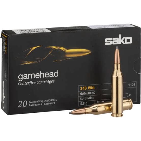 SAKO .243WIN GAMEHEAD 90GR SP(20)