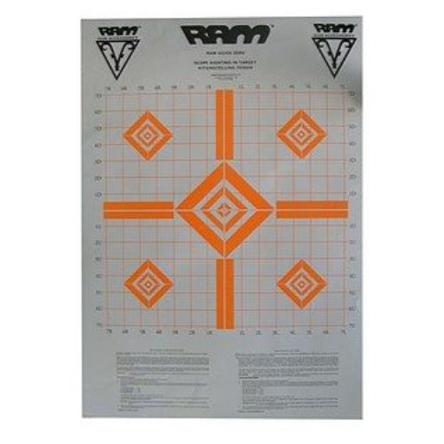RAM TARGET SCOPE ZERO TARGETS(3) ORANGE