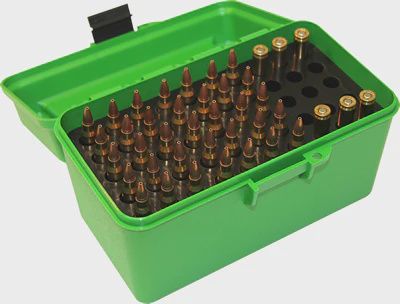 MTM RIFLE AMMO CASE (H50-RL-10) FLIP TOP