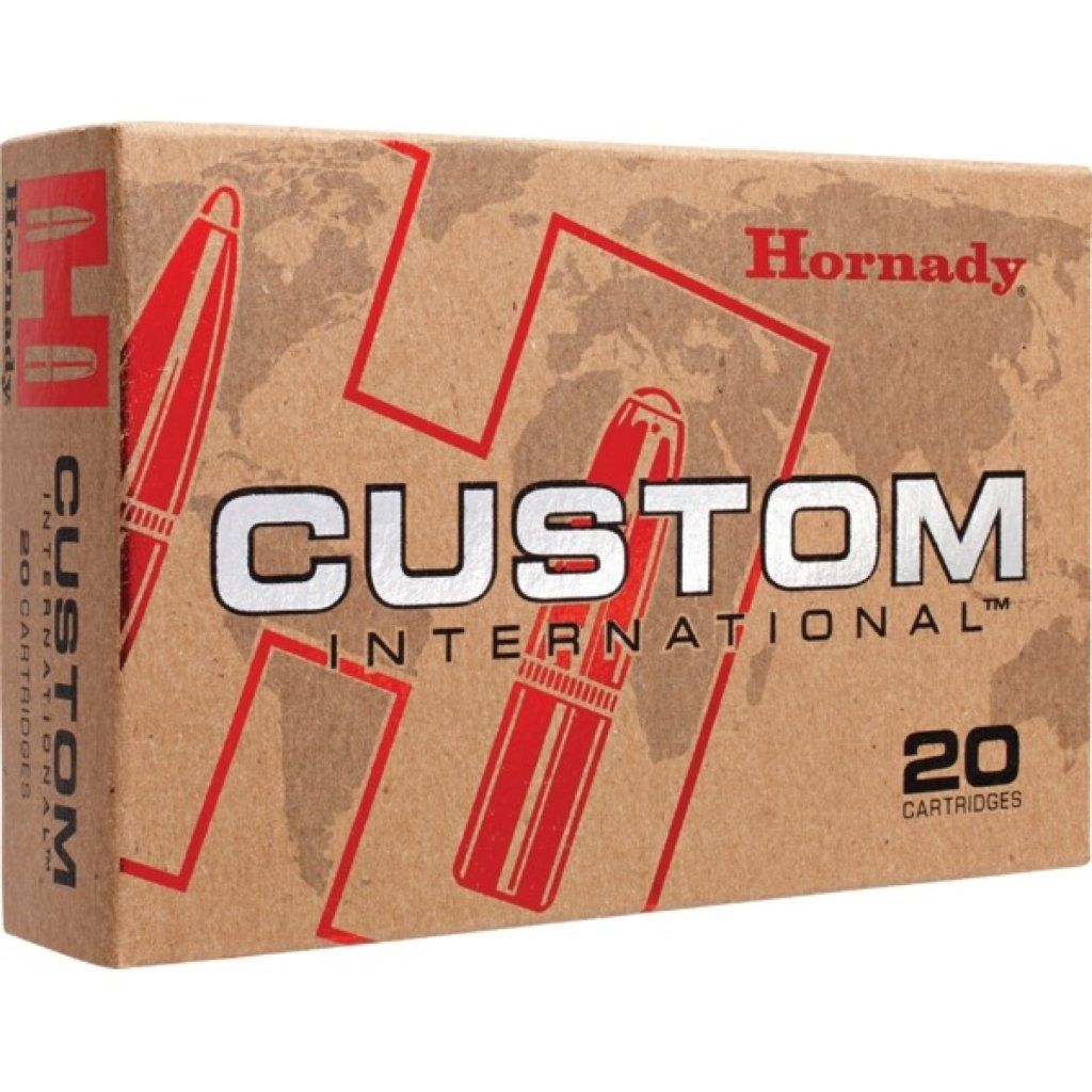 HORNADY AMMO 300 WIN MAG 180GR CUSTOM INTERNATIONAL (20)