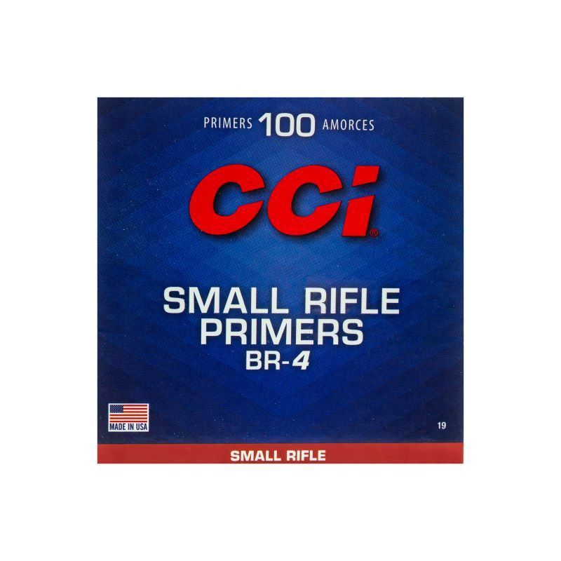 CCI BR4 SMALL RIFLE PRIMERS/ 100