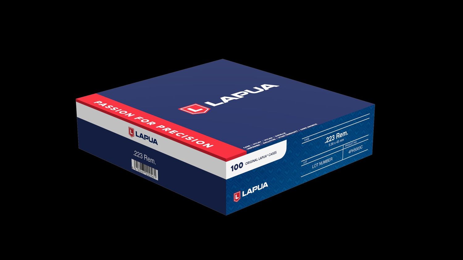 LAPUA CASES 223 REM (100)