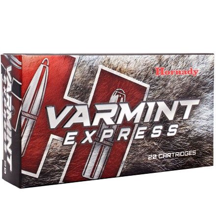 HORNADY AMMO 22-25-REM 55GR V-MAX(20)