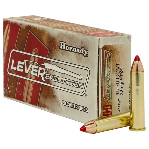 HORNADY AMMO 45-70 GOVT 325GR FTX LVR(20)