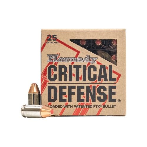 HORNADY AMMO 380 AUTO 90GR FTX CDEFENSE(25)