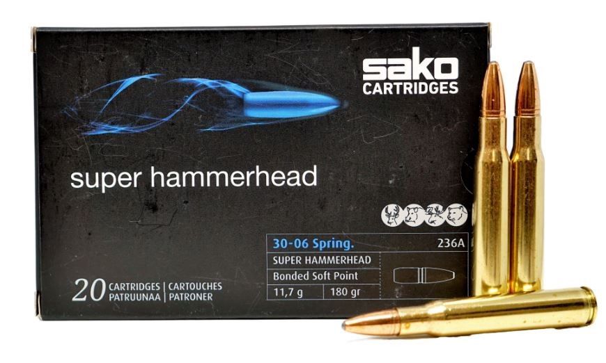 SAKO CART 30-06 SUPER HAMMERHEAD 180SP BONDED SBT (20)