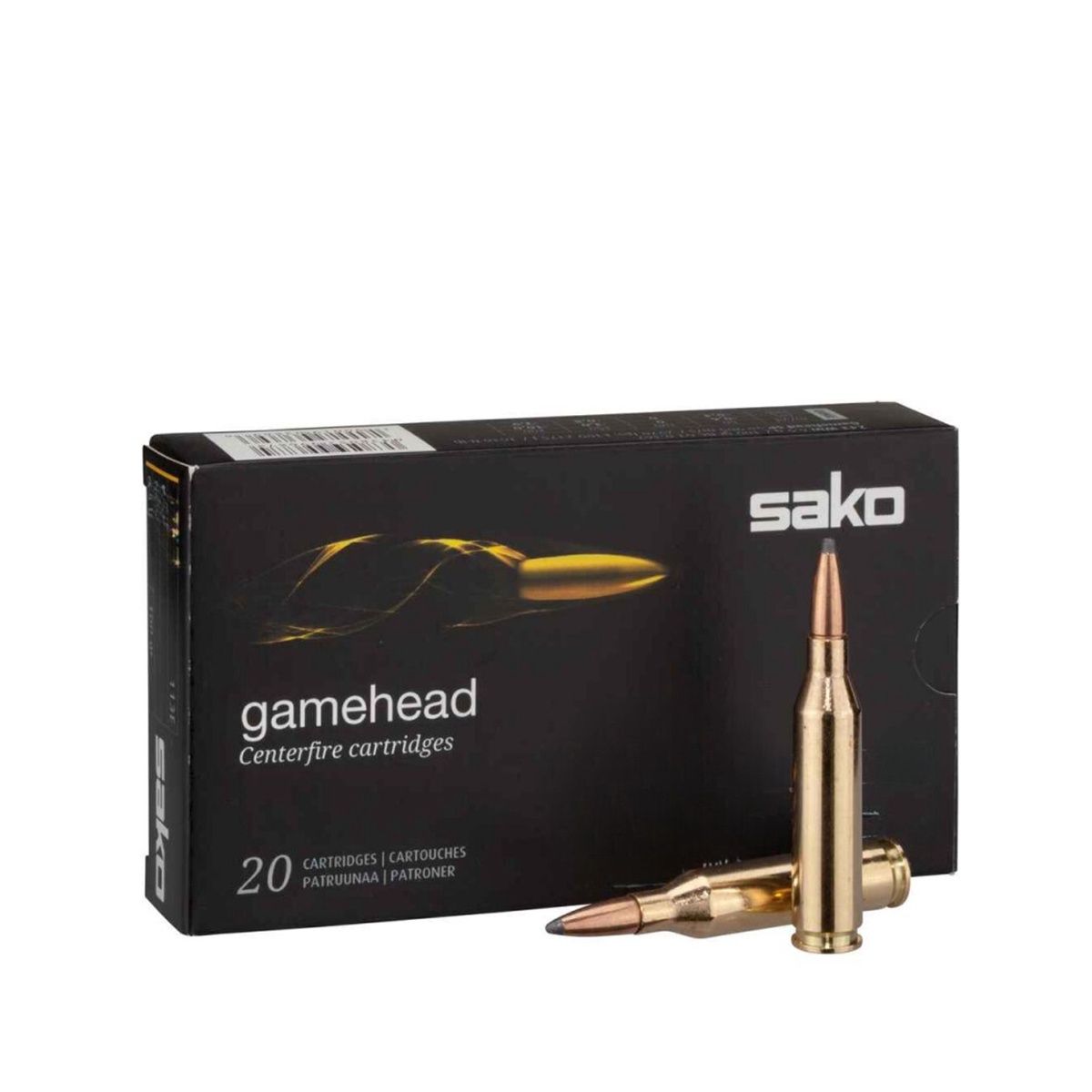 SAKO AMMO CART 223 REM GAMEHEAD 55 SP 20 SPFB