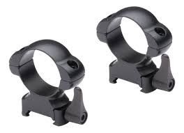N/S STEEL RIFLE RING MOUNT 1 MED