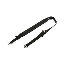 B/R RIFLE SLING WITH QD SWIVELS BLACK