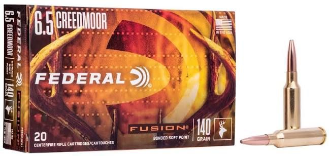 FEDERAL FUSION AMMO 6.5 CREEDMOOR 140GR