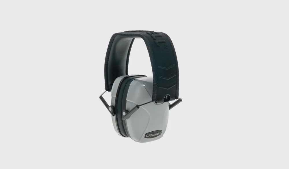 CALDWELL PASSIVE LOW PRO EARMUFF GREY 24NRR