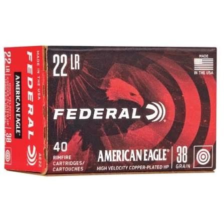 FEDERAL 22 LR AMERICAN EAGLE(40) AMMO