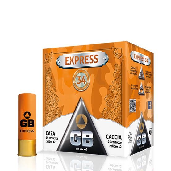 GB AMMO 12GA 34GR NR5 EXPRESS-OJEC(25)