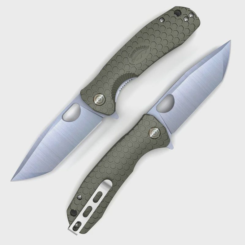HONEY BADGER TAL-GRN TANTO L/R LARGE G