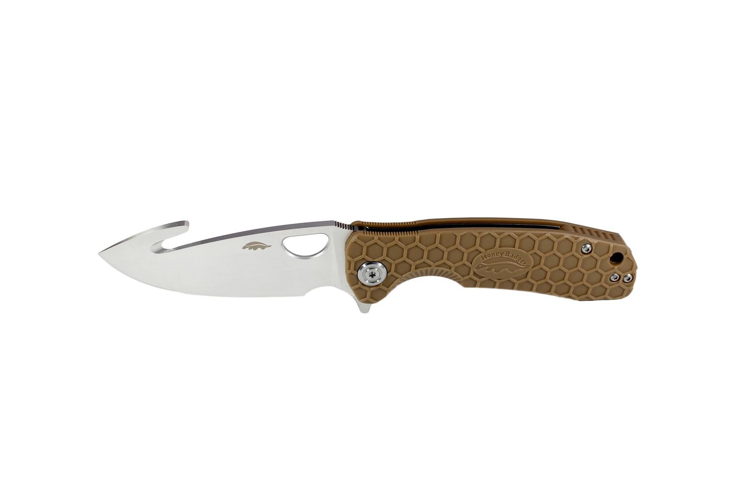 HONEY BADGER HOOK L/R LARGE TAN