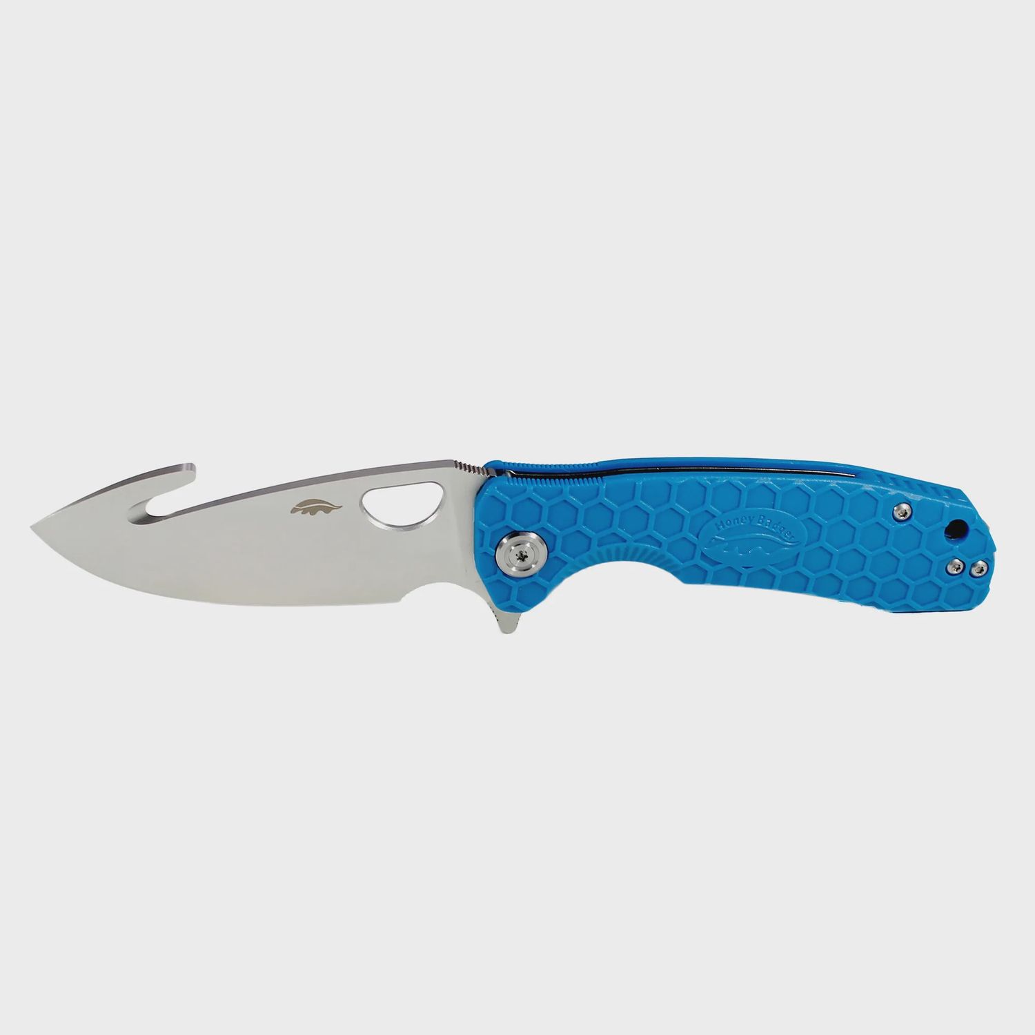 HONEY BADGER HOOK L/R LARGE BLUE