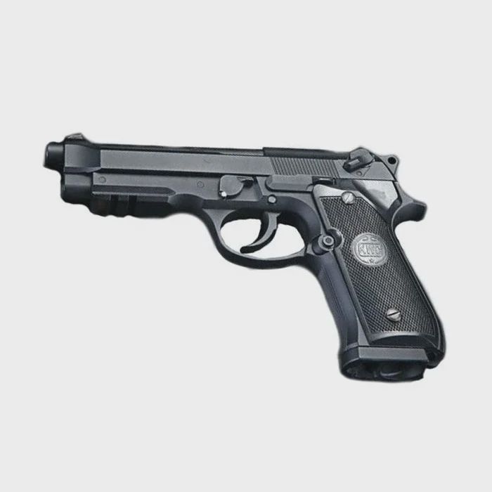 kwc police co2 4.5mm bb pistol fmb/b
